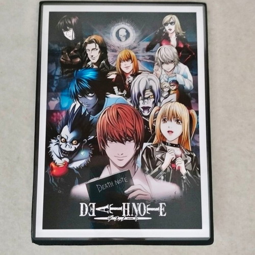 Death Note custom printed A4 poster, laminated