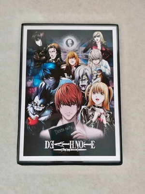 Death Note custom printed A4 poster, laminated