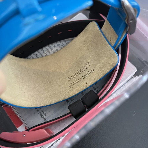 Swatch Irony Lady wristwatch, blue