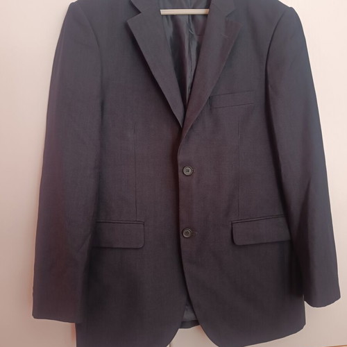 Men's jacket Italy black size 54 used, classic style