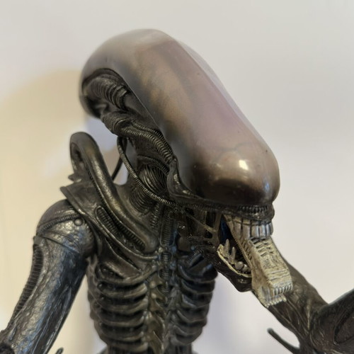 Alien figure refurbished, 80cm length with tail, 50cm height