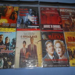 DVD περιπέτειες μεταχειρισμένες, πακέτο 8 τεμαχίων με υπότιτλους