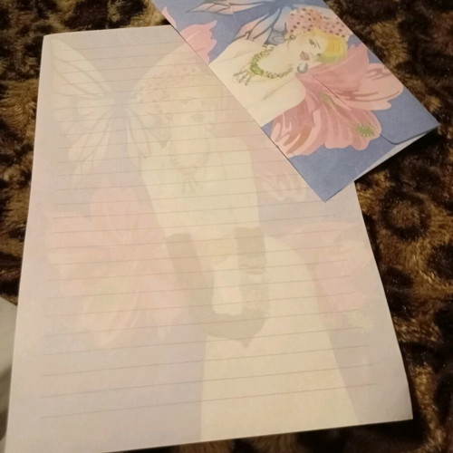 Correspondence used, 2 sets with envelope and sheet