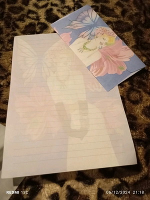 Correspondence used, 2 sets with envelope and sheet