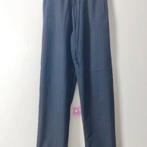 Bershka pants with stripe size xs like new, blue
