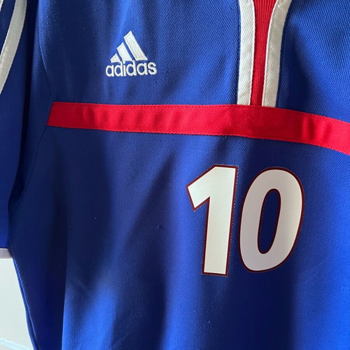 France national team jersey 2000 Zidane used, medium