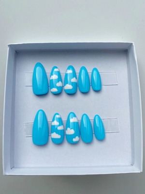 Press on nails χειροποίητα, καινούργιο, σετ 10 τεμαχίων