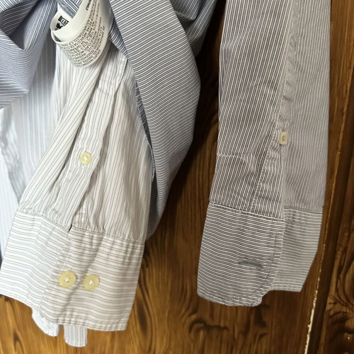 Massimo Dutti shirts like new, pack of two, gray and blue, XL