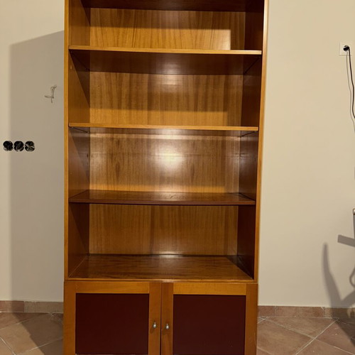Living room unit with cupboard and 3 shelves