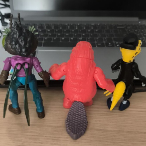 Teenage Mutant Ninja Turtles TMNT 2015 figures, set of 3