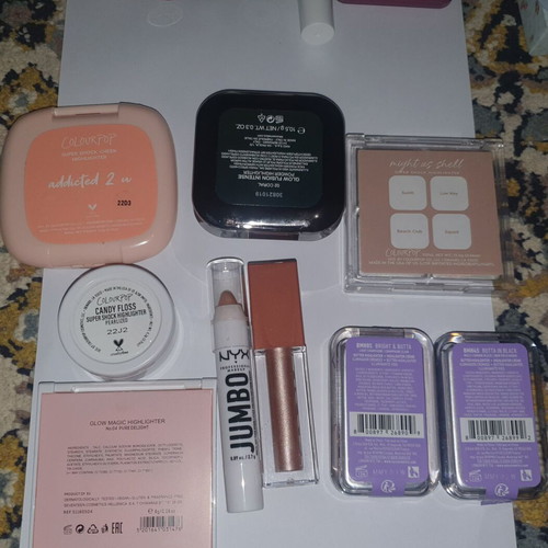 Blush Highlight Contour Bronzer Set 21 items used