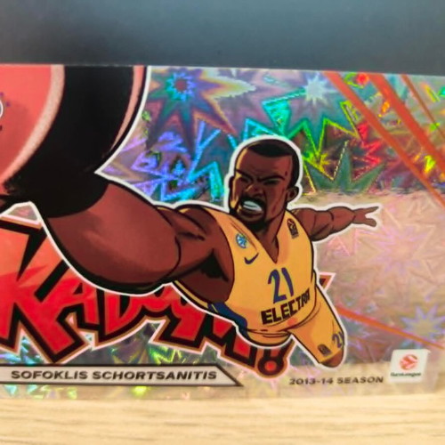 2025-26 Contenders Euroleague Sofoklis Schortsanitis Kaboom SSP Card new