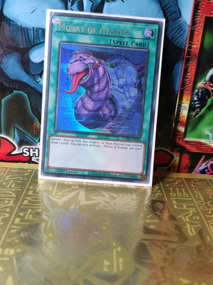 Moray of Avarice κάρτα Yu-Gi-Oh! μεταχειρισμένη, ultra rare