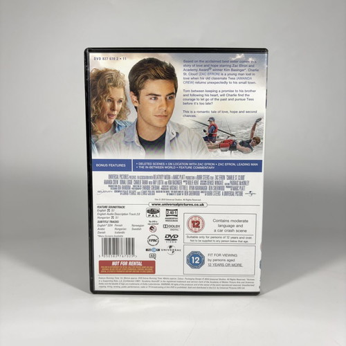 Charlie St. Cloud DVD like new with English subtitles