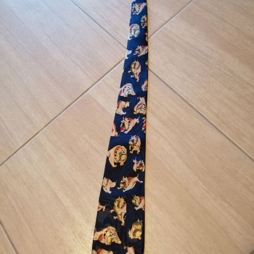 Museo Bulldog Tie used, handmade