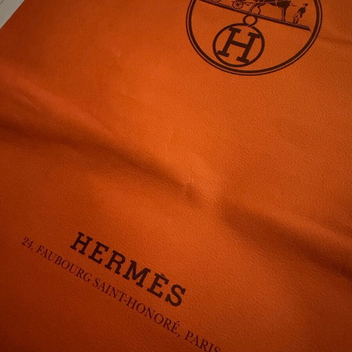 Hermes paper bag like new