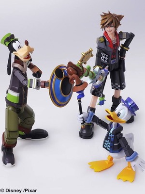 Kingdom Hearts 3 Collector's Edition like new with Bring Arts figures