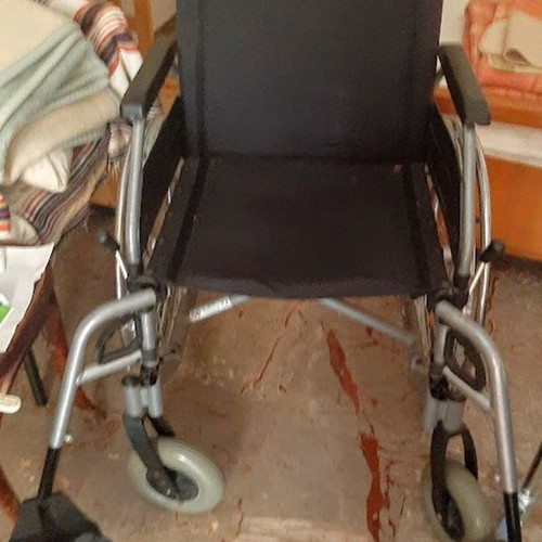 Wheelchair used for transporting elderly, special order for large person