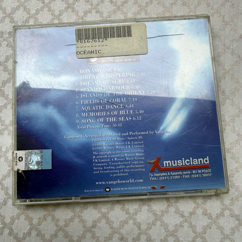 Vangelis Oceanic CD