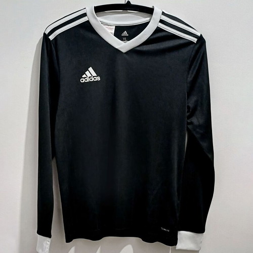 Adidas Climalite Long-Sleeve Football Shirt like new, size 13–14 years