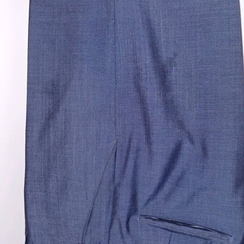 Bespoke Suit 100% English Moher like new, blue-gray