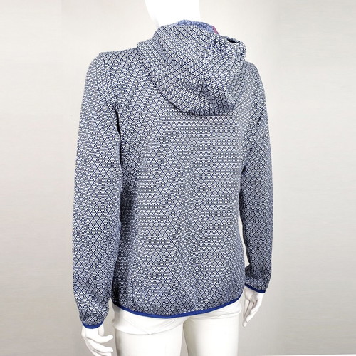 CMP Campagnolo 32H5596 Knit Tech women's knitted trekking jacket like new, XL, blue