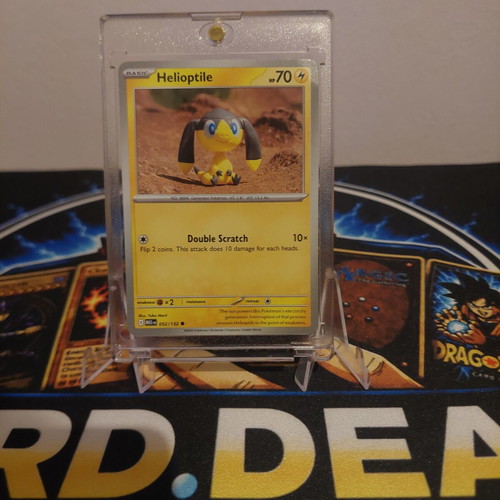 Helioptile Pokémon card like new