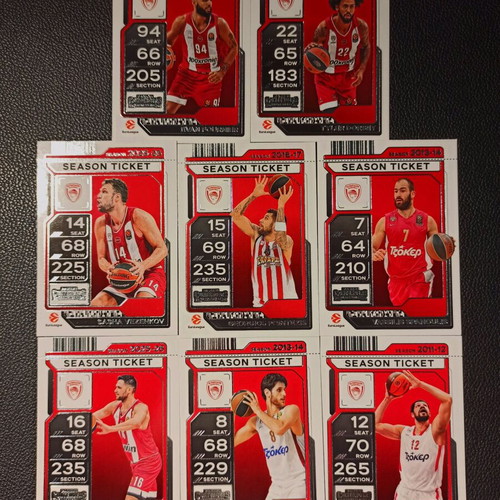 2025-2026 Euroleague Contenders Olympiakos lot like new