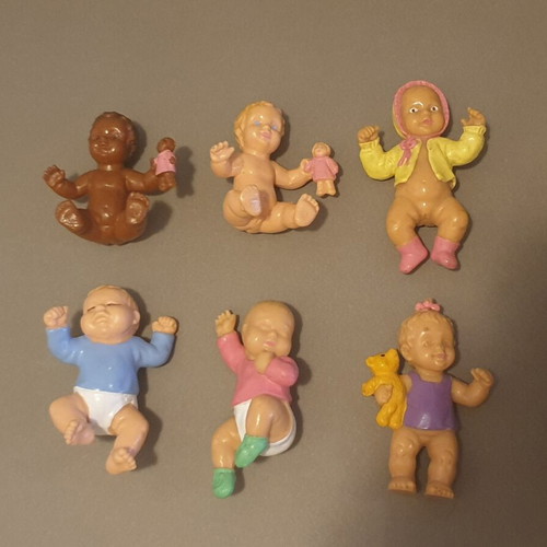 Bullyland Bully Babies dolls lot of six, like new