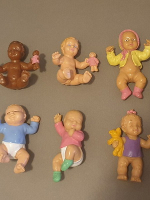 Bullyland Bully Babies dolls lot of six, like new