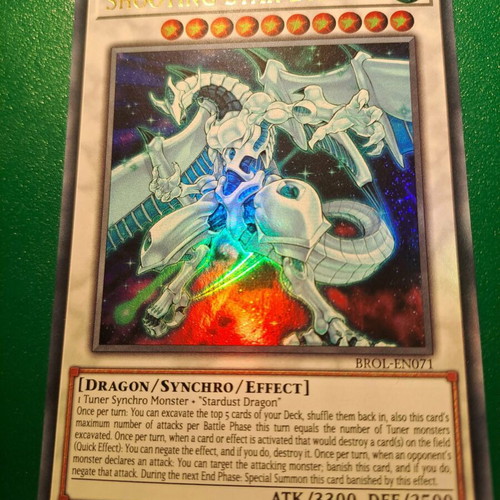 Shooting Star Dragon Yu-Gi-Oh 1st edition card like new, Ultra Rare