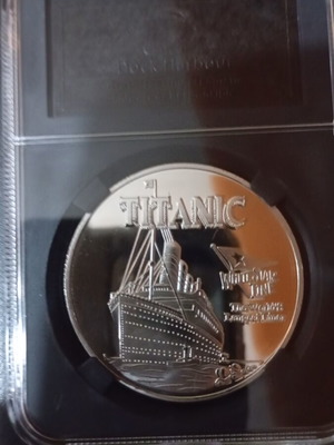 Titanic commemorative coin new