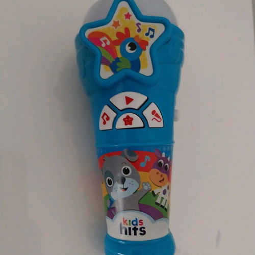 Bright Microphone kids songs like new with DJ function and colorful lights