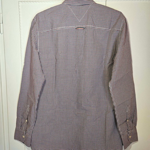 Hilfiger Denim men's checkered shirt size L like new