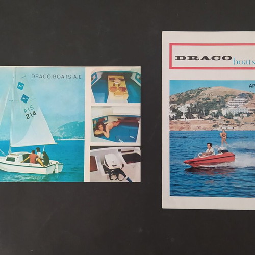 Draco Boats 70's advertising brochure used