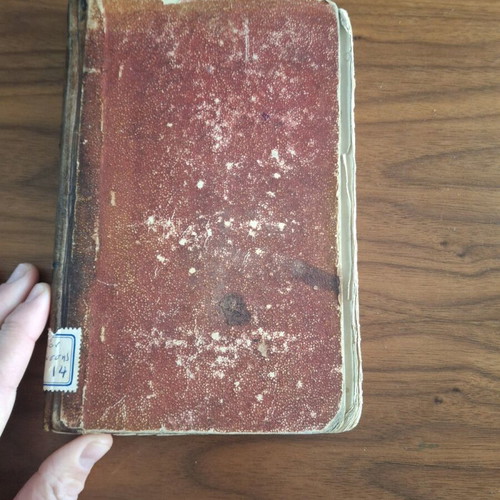 Syntaktikon of the Greek Language by Loukas Christodoulou 1875 used