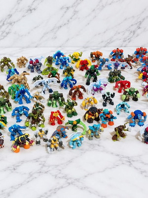 Gormiti mega collection like new, 86 figures