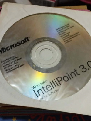 Microsoft IntelliPoint 4 mouse driver CD used, excellent condition