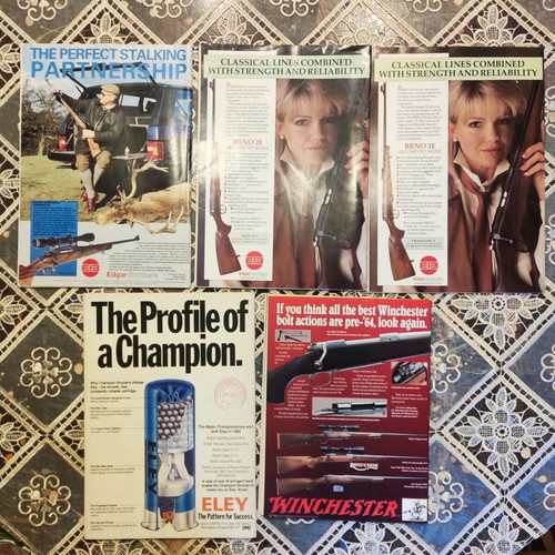 Vintage Guns Review & Shooting Magazine collection, 5 issues