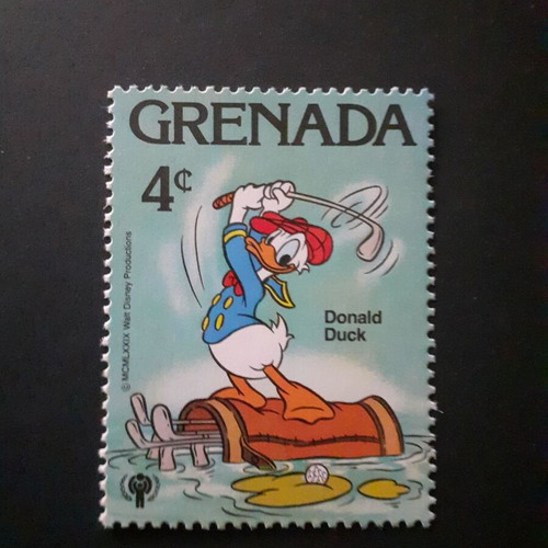 Disney Sport Mickey 1979 Stamp Set Mint from Grenada