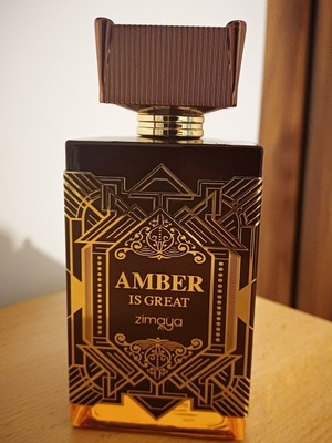 Amber Is Great Zimaya Eau de Parfum 3ml new, decanted authentic