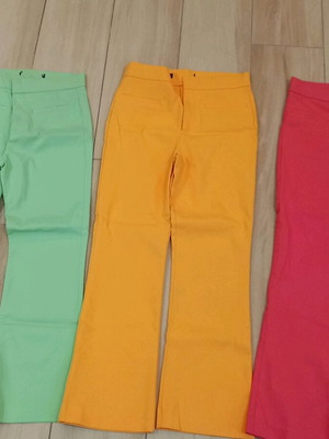 Pants xs like new, set of 3 high-waisted