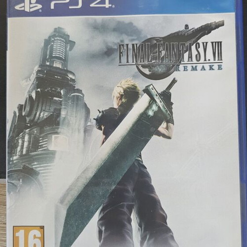 Sony PS4 Final Fantasy 7 Remake game