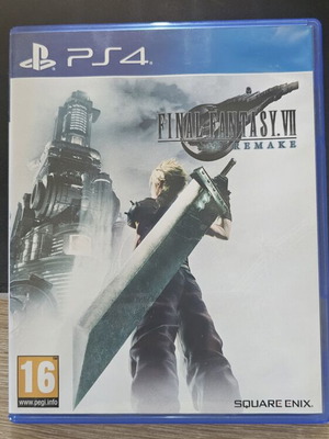 Sony PS4 Final Fantasy 7 Remake game