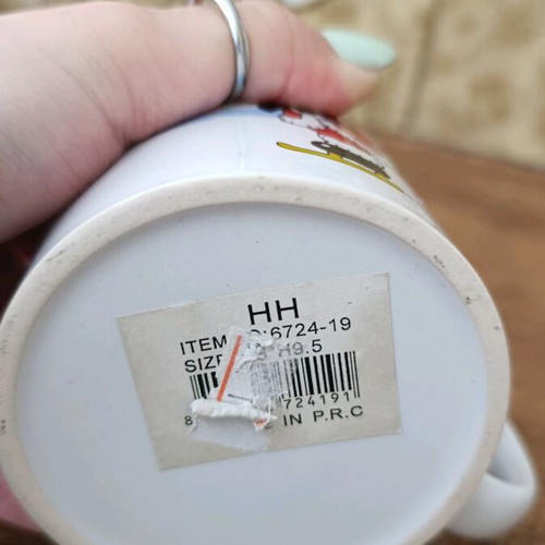 Christmas mug unused