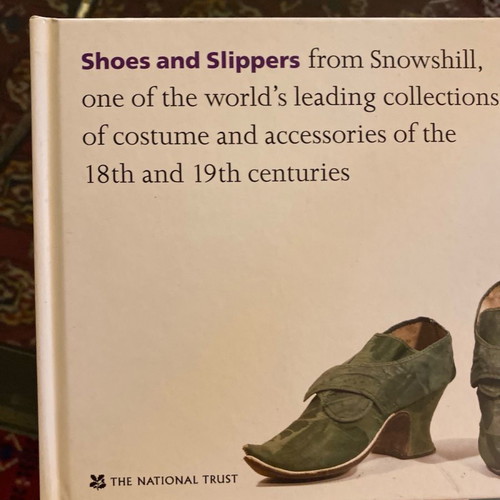 Shoes and slippers book like new, National Trust collectible edition