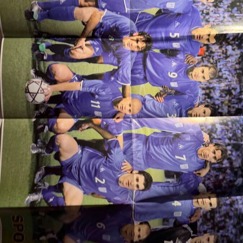 Sporty magazine large set of 8 double-sided collectible posters