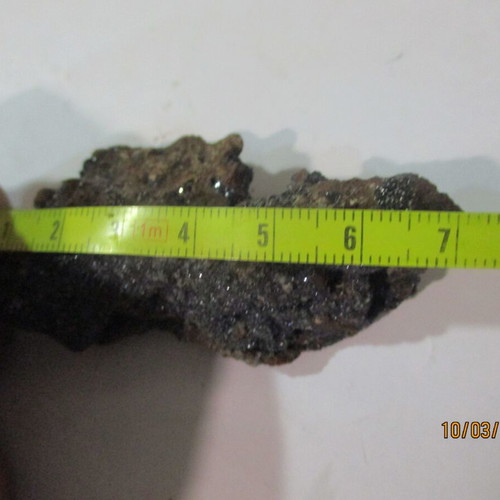 Chalcophanite mineral new Greek size 7 cm, weight 44+ g