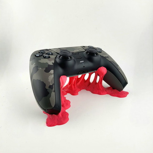 3D Printed Bubble Gum PS5 Controller Stand custom order
