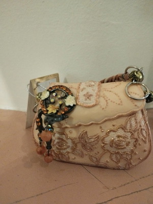 Decorative Trimar bag new with magnetic flap vintage small
